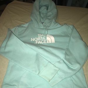 Tiffany blue North face hoodie $13 size L
